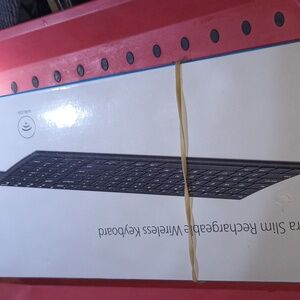 iClever IC-BK10 Bluetooth Keyboard - Black Bluetooth Rechargeable